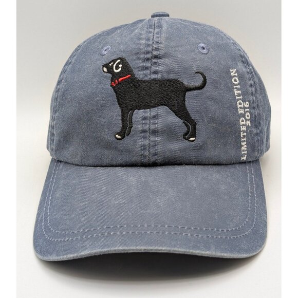 The Black Dog Tavern Hat Limited Edition 2016 Blue Strap Back Ladies Fit Marthas - Picture 2 of 5